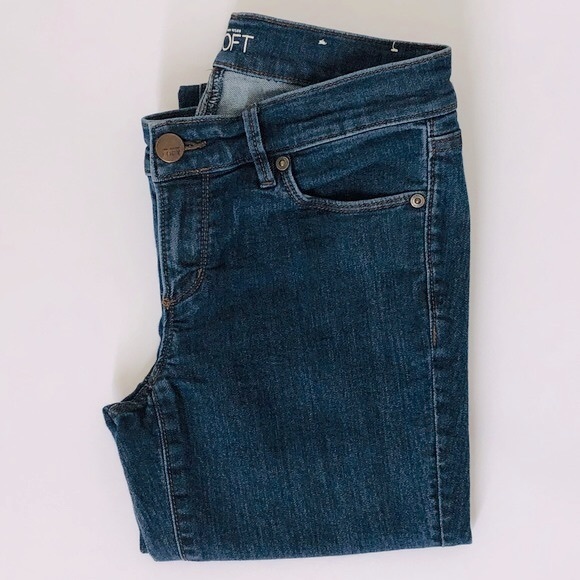 LOFT Ann Taylor Modern Skinny women blue Jeans NWOT - Picture 5 of 8